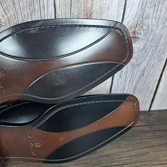 Mezlan Torque Black Men's Sz 10.5 M Lace Up Oxford Dress Shoe w/Dust Bag - Picture 15 of 16